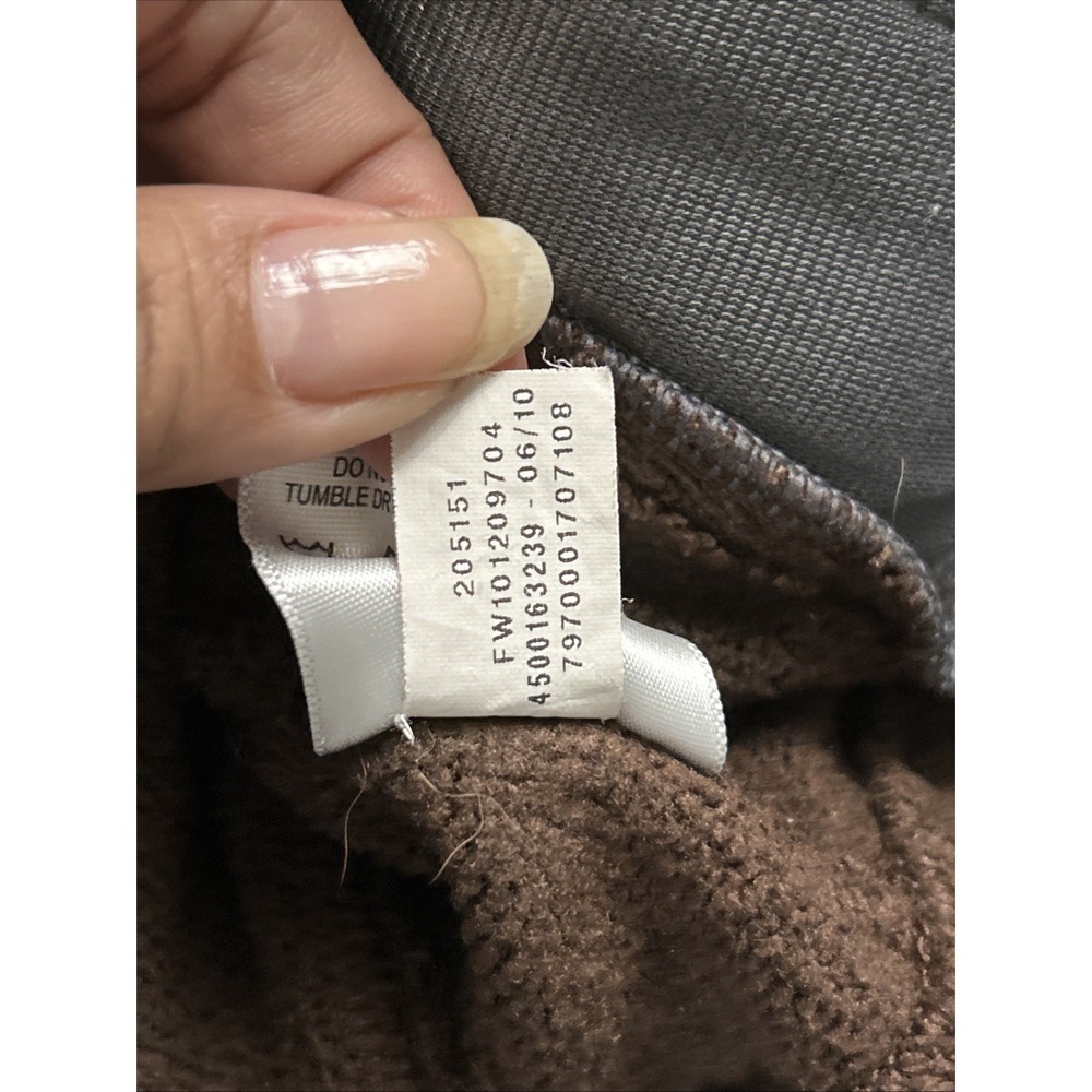 Under Armour Coldgear Women's Sweatshirt XL Brown‎ Hoodie Full Zip Long Sleeve - Picture 12 of 12